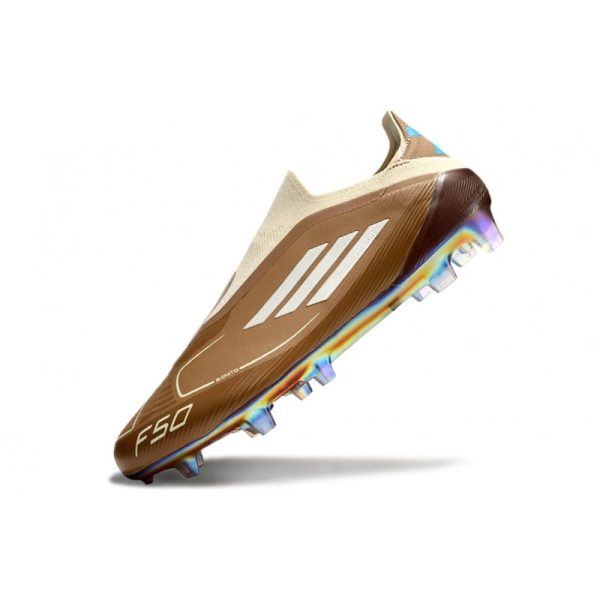 Chaussure adidas F50 Elite LL FG X BAD BUNNY Carton Blanc Crème Cyan Vif