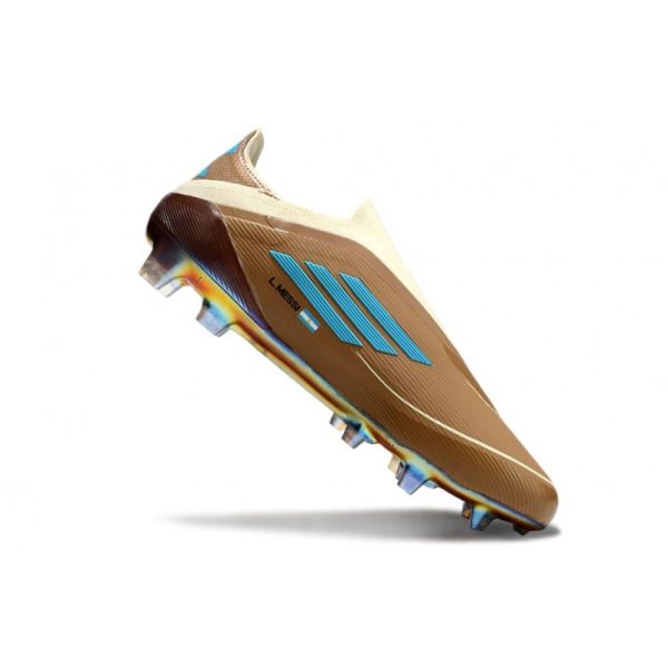 Chaussure adidas F50 Elite LL FG X BAD BUNNY Carton Blanc Crème Cyan Vif