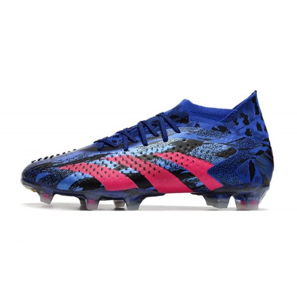 Chaussure adidas Predator Accuracy.1 FG PP Bleu Lucide Magenta Réel Equipe Noir Foncé