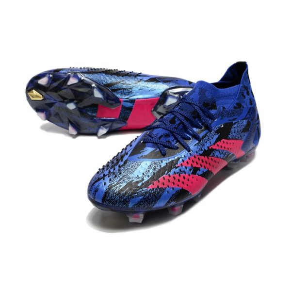 Chaussure adidas Predator Accuracy.1 FG PP Bleu Lucide Magenta Réel Equipe Noir Foncé