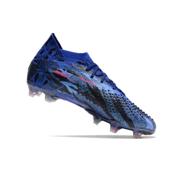 Chaussure adidas Predator Accuracy.1 FG PP Bleu Lucide Magenta Réel Equipe Noir Foncé