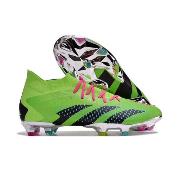 Chaussures de foot adidas Predator Accuracy.1 FG Vert Noir
