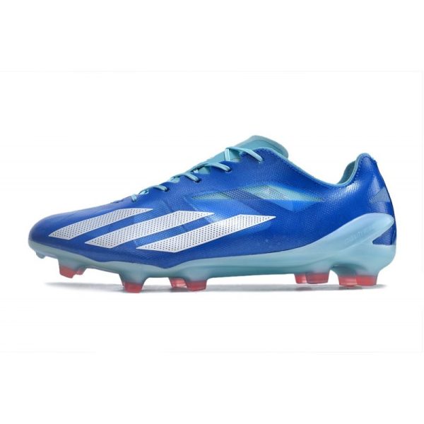 Chaussure adidas X Crazyfast + FG Royal Vif Blanc Rouge Solaire