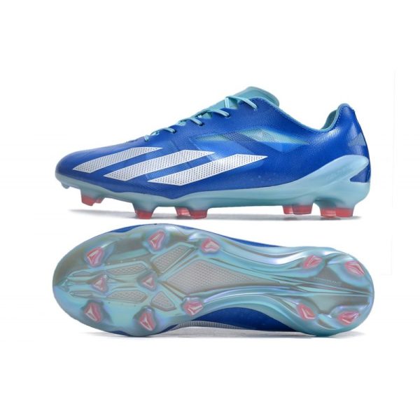 Chaussure adidas X Crazyfast + FG Royal Vif Blanc Rouge Solaire
