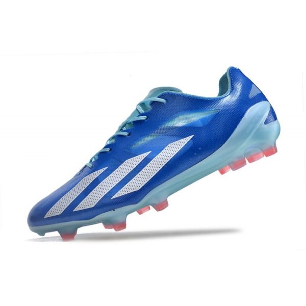 Chaussure adidas X Crazyfast + FG Royal Vif Blanc Rouge Solaire