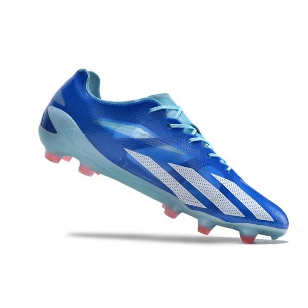 Chaussure adidas X Crazyfast + FG Royal Vif Blanc Rouge Solaire