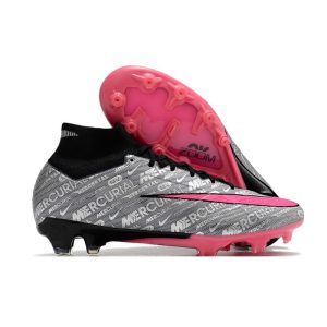 Chaussures Nike Mercurial Superfly 9 Elite AG Argent Métallique Hyper Rose Noir