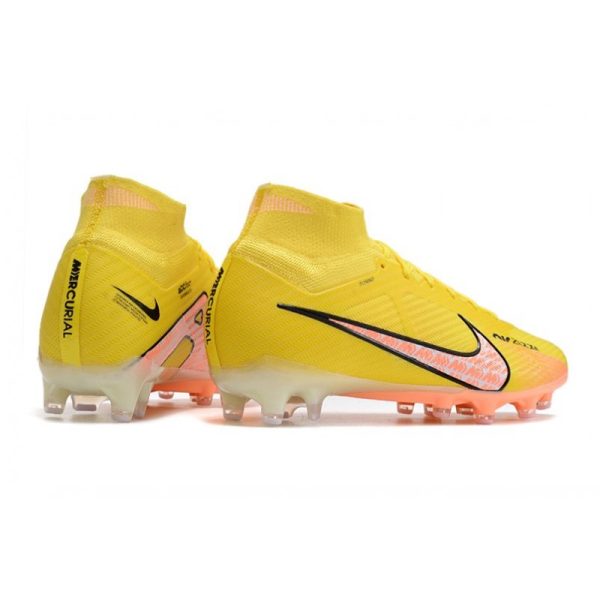 Chaussures Nike Mercurial Superfly 9 Elite AG  Lucent - Jaune Crépuscule Barely Grape