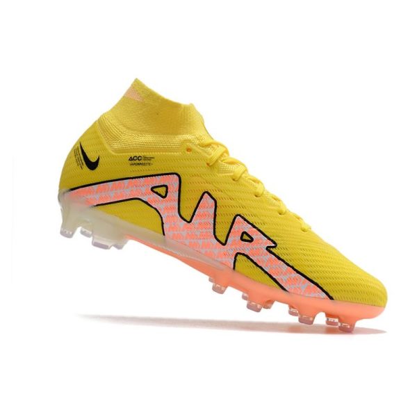 Chaussures Nike Mercurial Superfly 9 Elite AG  Lucent - Jaune Crépuscule Barely Grape