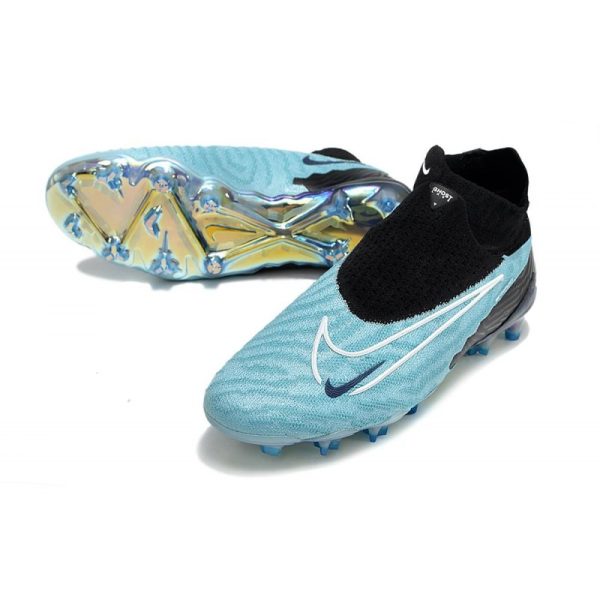 Chaussures Nike Phantom GX Elite DF FG Bleu Noir