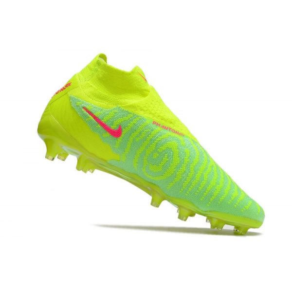 Chaussures Nike Phantom GX Elite DF FG Volt Très Pâle