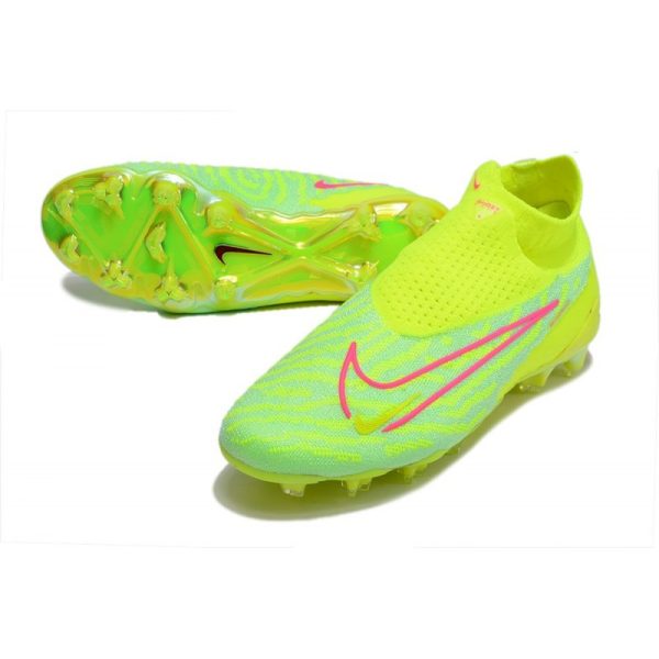Chaussures Nike Phantom GX Elite DF FG Volt Très Pâle