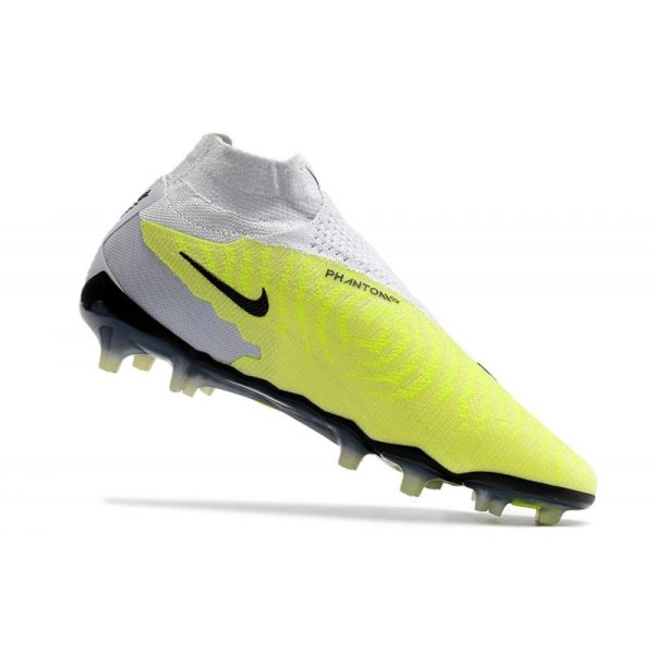 Chaussures Nike Phantom GX Elite DF FG Volt Très Pâle Gridiron Raisin Très Pâle