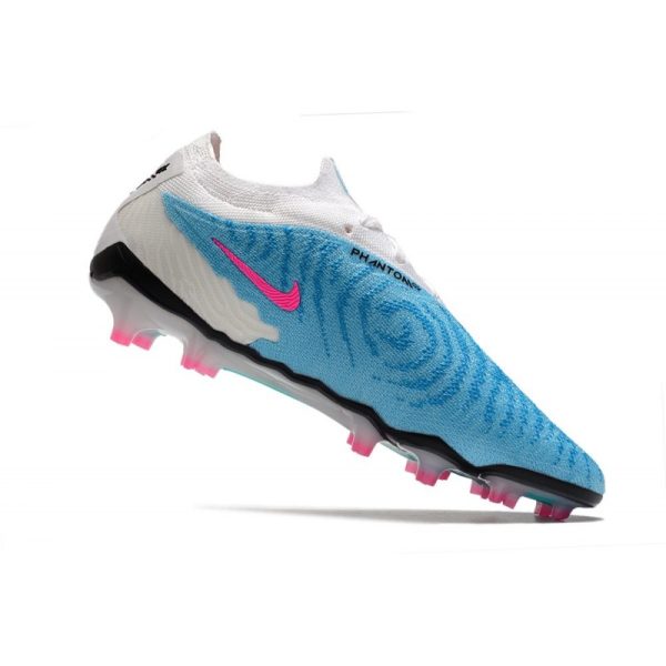 Chaussures Nike Phantom GX Elite FG Bleu Baltique Rose Blanc Bleu Laser