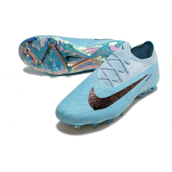 Chaussures Nike Phantom GX Elite FG Bleu Noir