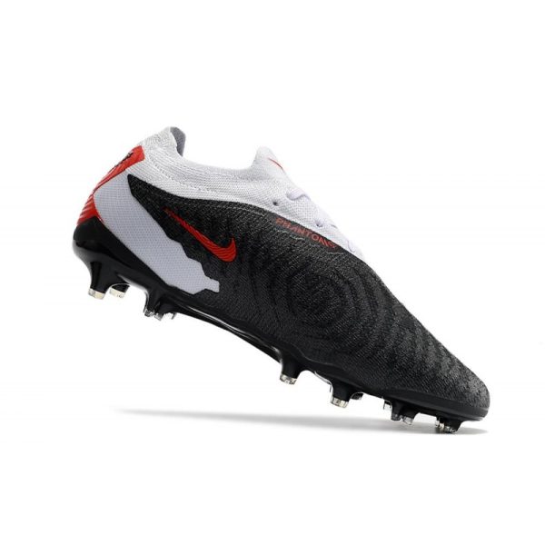 Chaussures Nike Phantom GX Elite FG Noir Gris Rouge
