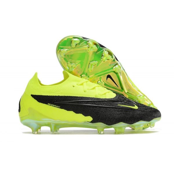 Chaussures de foot Nike Phantom GX Elite FG Noir Volt