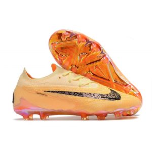 Chaussures Nike Phantom GX Elite FG Teinte Citron Bordeaux Crush