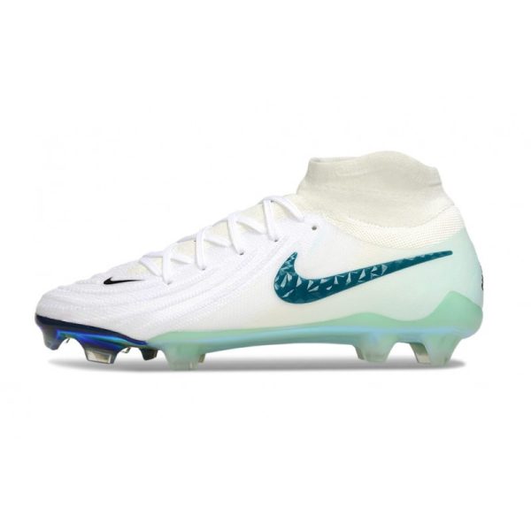 Chaussures Nike Phantom Luna Elite FG Blanc Vert