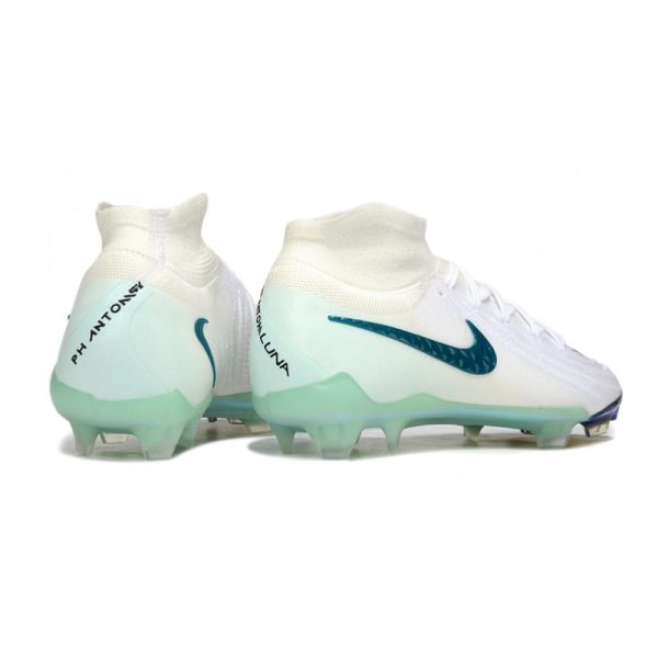 Chaussures Nike Phantom Luna Elite FG Blanc Vert