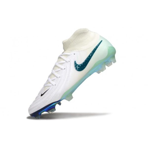 Chaussures Nike Phantom Luna Elite FG Blanc Vert
