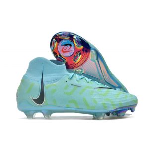 Chaussures de foot Nike Phantom Luna Elite FG Bleu