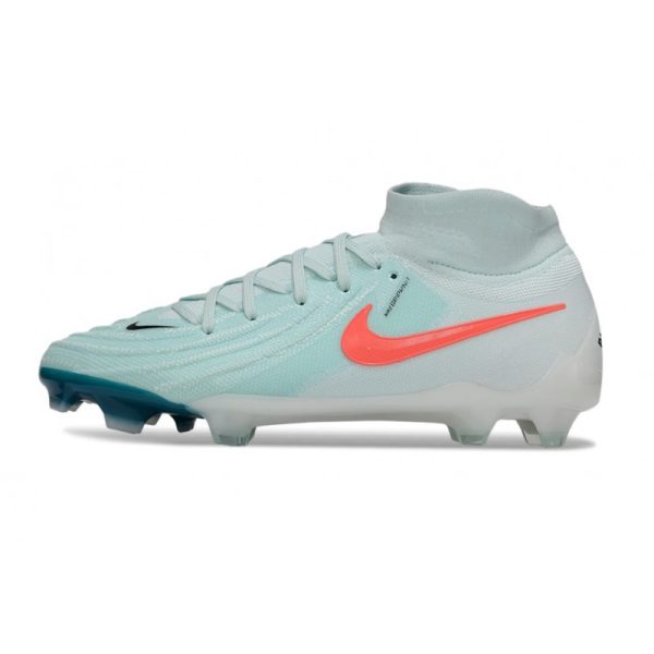 Chaussures Nike Phantom Luna Elite FG Menthe Rouge Atomique Noir Cassé