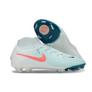 Chaussures Nike Phantom Luna Elite FG Menthe Rouge Atomique Noir Cassé
