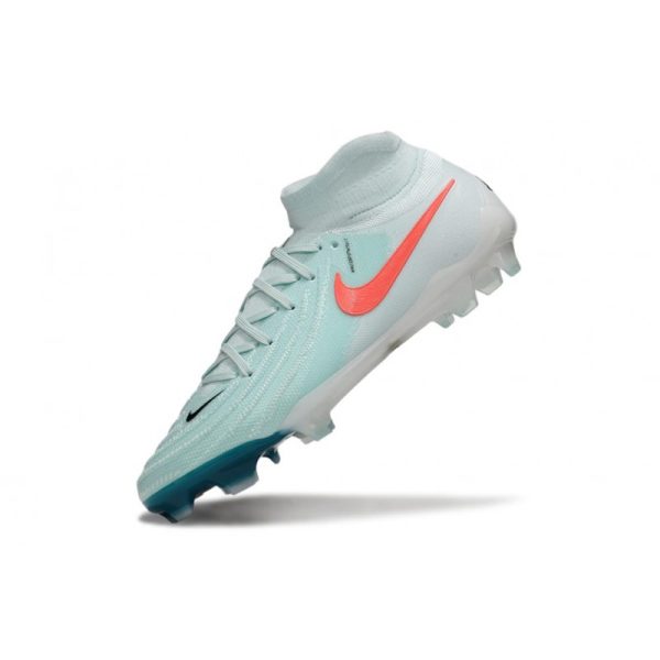 Chaussures Nike Phantom Luna Elite FG Menthe Rouge Atomique Noir Cassé