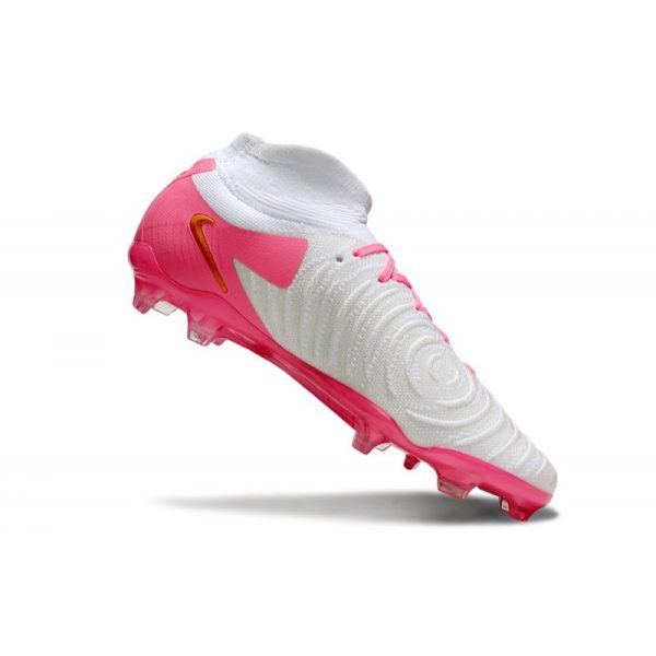 Chaussures Nike Phantom Luna Elite FG Rose Blanc