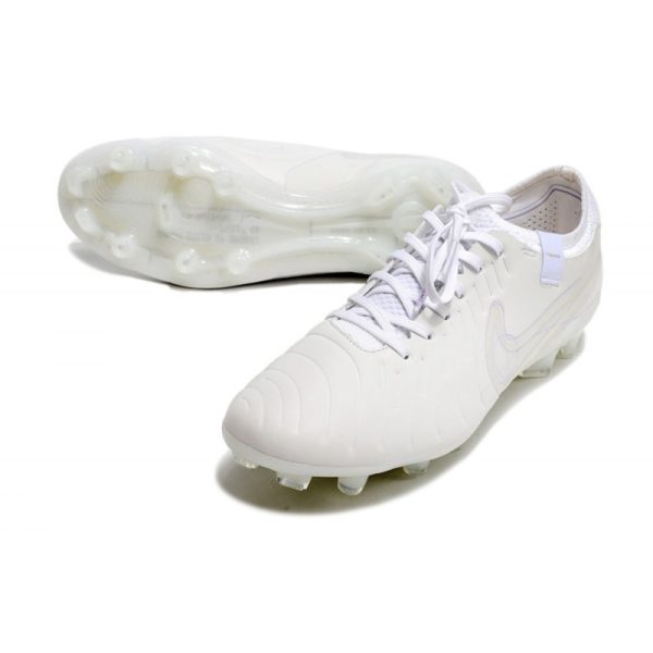 Chaussures Nike Tiempo Legend X Elite FG Blanc
