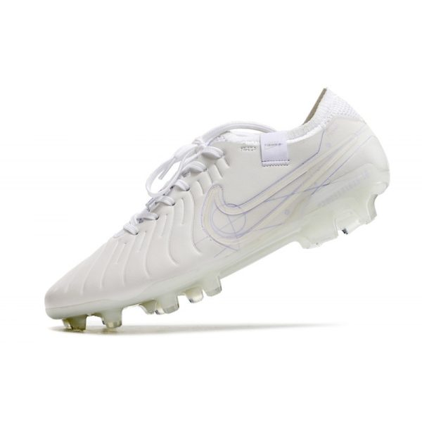 Chaussures Nike Tiempo Legend X Elite FG Blanc