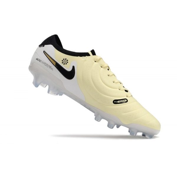 Chaussures Nike Tiempo Legend X Elite FG Crampon de Foot Nike Tiempo Legend X Elite FG Mad Ready - Lemonade Noir