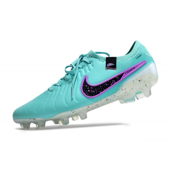 Chaussures Nike Tiempo Legend X Elite FG Hyper Turque Noir