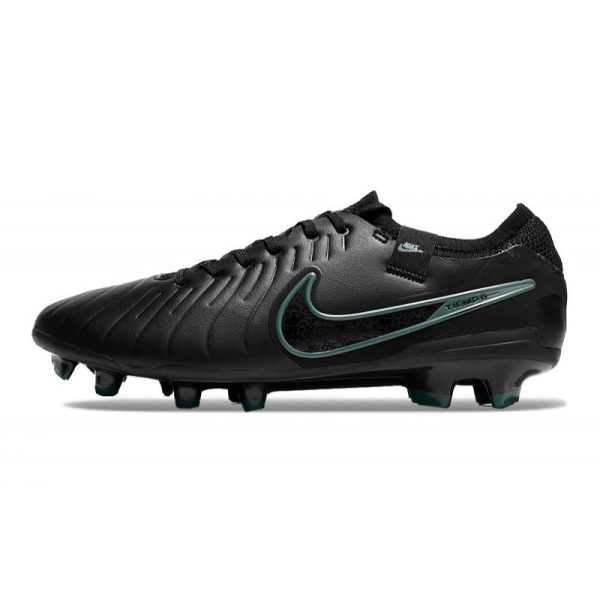 Chaussures Nike Tiempo Legend X Elite FG Noir Jungle
