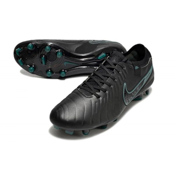 Chaussures Nike Tiempo Legend X Elite FG Noir Jungle