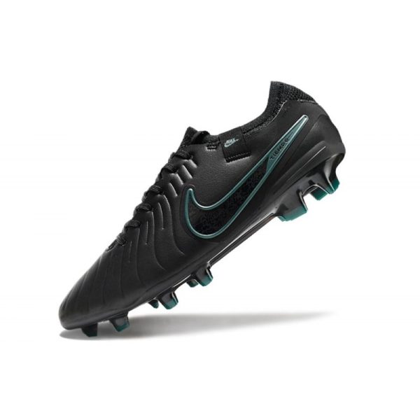 Chaussures Nike Tiempo Legend X Elite FG Noir Jungle