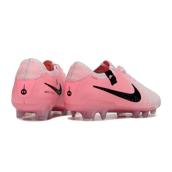 Chaussures Nike Tiempo Legend X Elite FG Rose Mousse Noir
