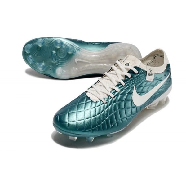 Chaussures Nike Tiempo Legend X Elite FG X Emerald Atomique Sombre Voile