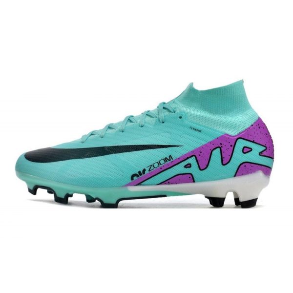 Chaussures Nike Zoom Mercurial Superfly IX Elite FG Hyper Turque Fuchsia Rêve Noir Blanc