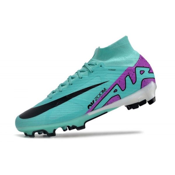 Chaussures Nike Zoom Mercurial Superfly IX Elite FG Hyper Turque Fuchsia Rêve Noir Blanc