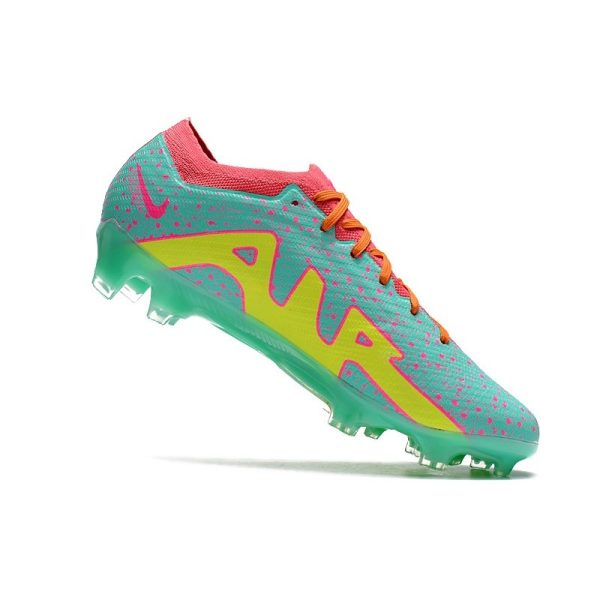 Chaussures Nike Zoom Mercurial Vapor 15 Elite FG Bleu Jaune