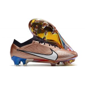 Chaussures Nike Zoom Mercurial Vapor 15 Elite FG Cuivre Métallique