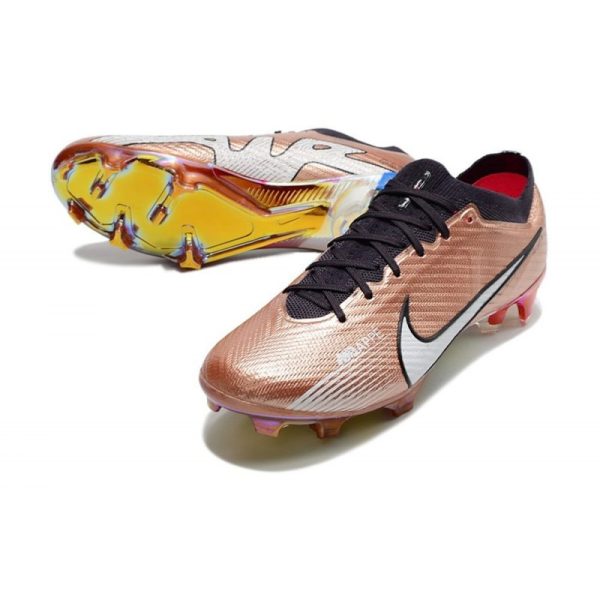 Chaussures Nike Zoom Mercurial Vapor 15 Elite FG Cuivre Métallique