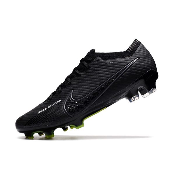 Chaussures Nike Zoom Mercurial Vapor 15 Elite FG Shadow - Noir Gris Blanc Jaune Fluo