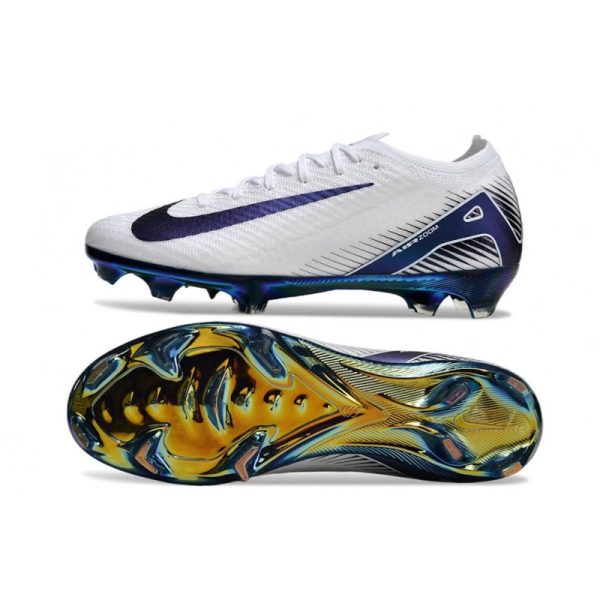 Chaussures de Football Nike Mercurial Vapor 16 Elite FG Blanc Noir