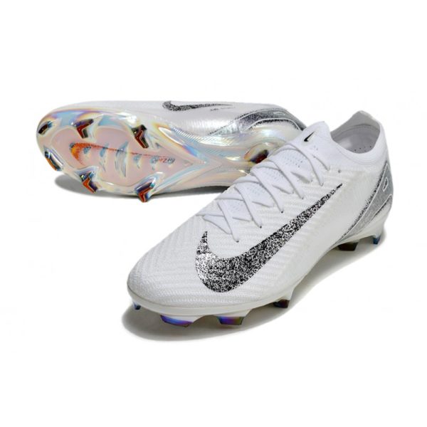 Chaussures de Football Nike Mercurial Vapor 16 Elite FG Blanc Noir
