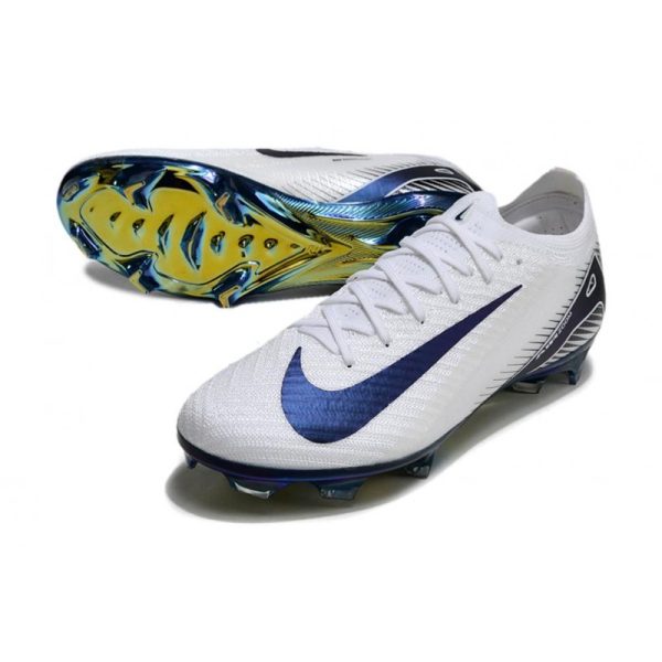 Chaussures de Football Nike Mercurial Vapor 16 Elite FG Blanc Noir