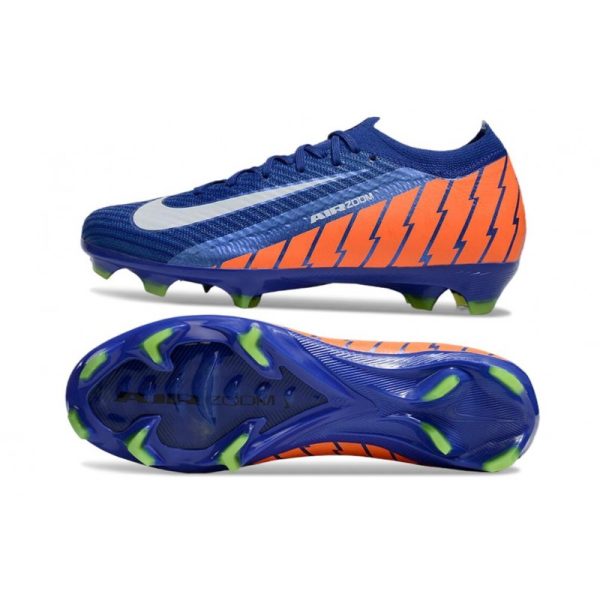 Chaussures de Football Nike Mercurial Vapor 16 Elite FG Bleu Orange Blanc