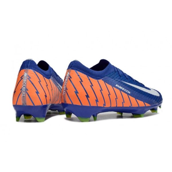 Chaussures de Football Nike Mercurial Vapor 16 Elite FG Bleu Orange Blanc